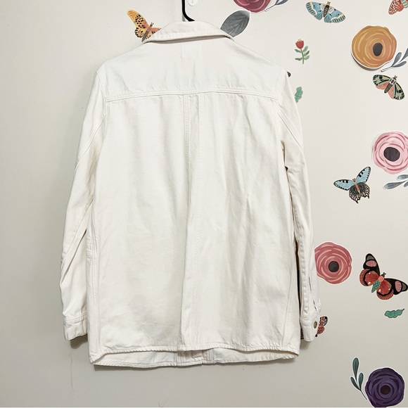 Sézane White Will Jacket M - Picture 4 of 13